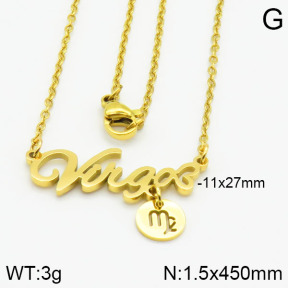 Stainless Steel Necklace  2N2000745vbmb-679