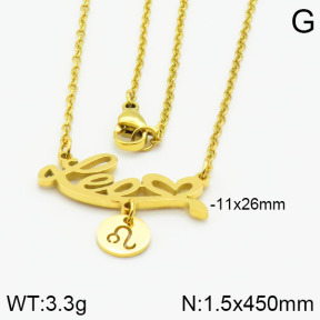 Stainless Steel Necklace  2N2000749vbmb-679