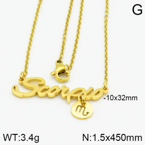 Stainless Steel Necklace  2N2000750vbmb-679