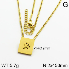 Stainless Steel Necklace  2N2000759vbll-679