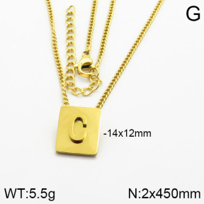 Stainless Steel Necklace  2N2000789vbll-679