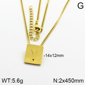 Stainless Steel Necklace  2N2000811vbll-679