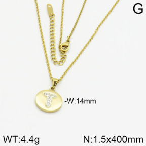 Stainless Steel Necklace  2N4000438bbov-722