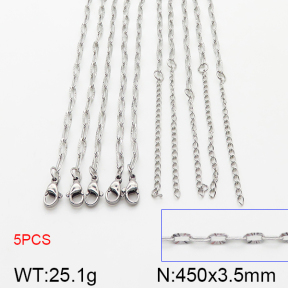 Stainless Steel Necklace  5N2000939vila-465