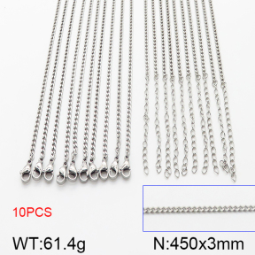 Stainless Steel Necklace  5N2000942ajvb-465