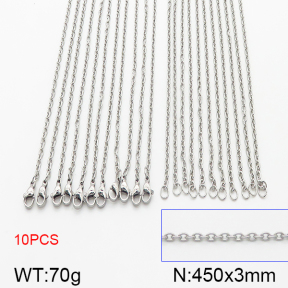 Stainless Steel Necklace  5N2000943vila-465