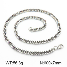 Stainless Steel Necklace  7N2000382bbov-368