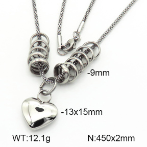 Stainless Steel Necklace  7N2000386vbmb-368