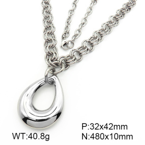 Stainless Steel Necklace  7N2000400bhia-368