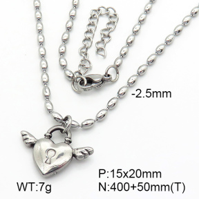 Stainless Steel Necklace  7N2000404vbmb-368