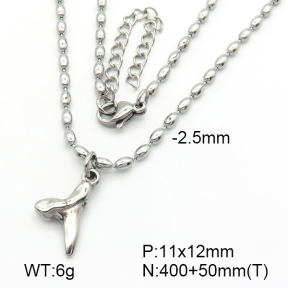 Stainless Steel Necklace  7N2000424vbmb-368