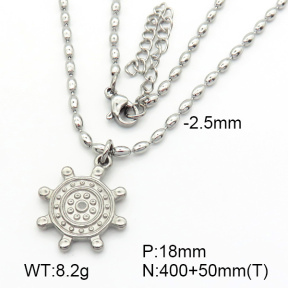 Stainless Steel Necklace  7N2000426vbmb-368