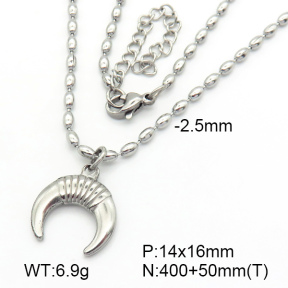 Stainless Steel Necklace  7N2000427vbmb-368