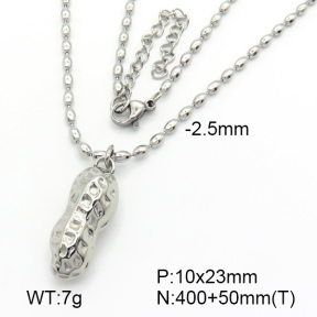 Stainless Steel Necklace  7N2000430vbmb-368