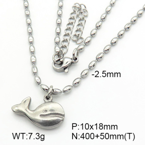 Stainless Steel Necklace  7N2000434vbmb-368