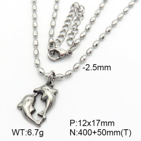 Stainless Steel Necklace  7N2000436vbmb-368