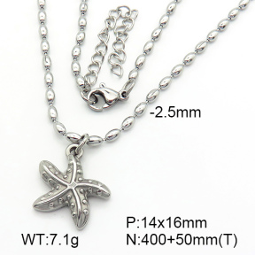 Stainless Steel Necklace  7N2000438vbmb-368