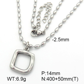 Stainless Steel Necklace  7N2000444vbmb-368