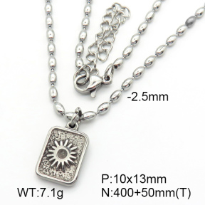 Stainless Steel Necklace  7N2000445vbmb-368