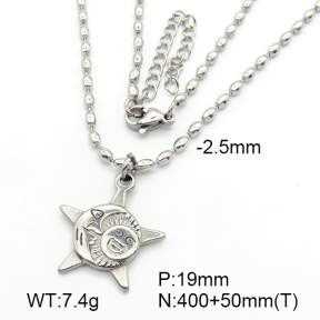Stainless Steel Necklace  7N2000446vbmb-368