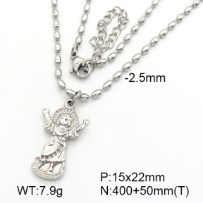 Stainless Steel Necklace  7N2000452vbmb-368