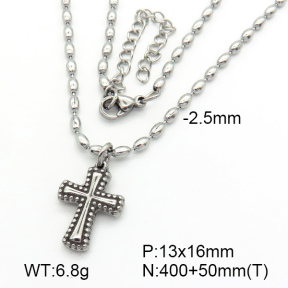 Stainless Steel Necklace  7N2000455vbmb-368