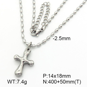 Stainless Steel Necklace  7N2000456vbmb-368