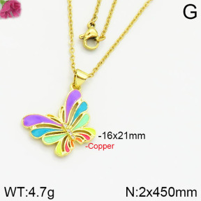 Fashion Copper Necklace  F2N300021vbnb-J116