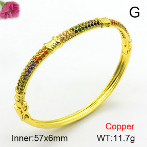 Fashion Copper Bangle  F7BA40122ahlv-L017