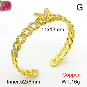 Fashion Copper Bangle  F7BA40130vhov-L017