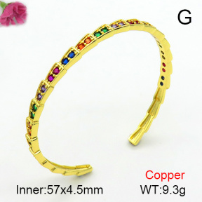 Fashion Copper Bangle  F7BA40144ahjb-L017