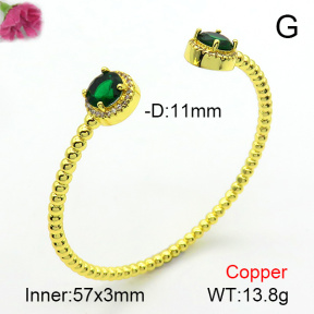 Fashion Copper Bangle  F7BA40147ahjb-L017