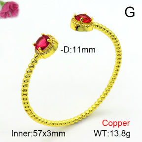 Fashion Copper Bangle  F7BA40149ahjb-L017