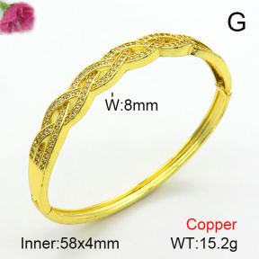 Fashion Copper Bangle  F7BA40161ahlv-L017