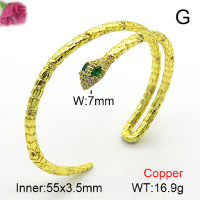 Fashion Copper Bangle  F7BA40170ahlv-L017