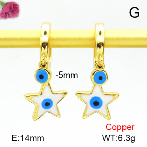 Fashion Copper Earrings  F7E300185vbnb-L017