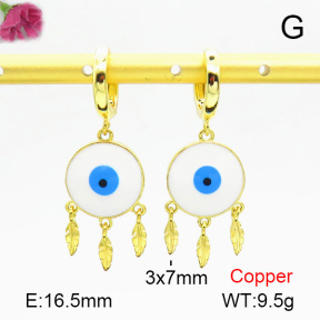 Fashion Copper Earrings  F7E300187bhva-L017
