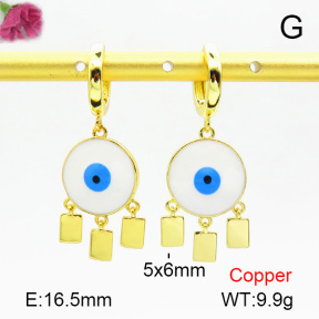 Fashion Copper Earrings  F7E300188bhva-L017