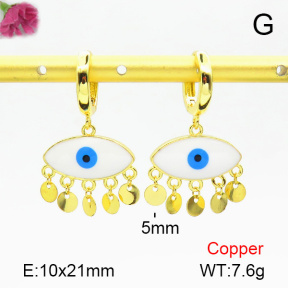 Fashion Copper Earrings  F7E300189bhva-L017