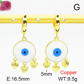 Fashion Copper Earrings  F7E300191bhva-L017