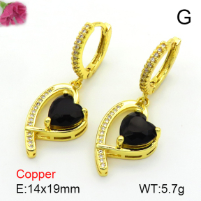 Fashion Copper Earrings  F7E400558bbov-L024