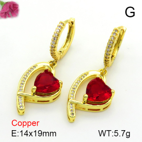 Fashion Copper Earrings  F7E400560bbov-L024