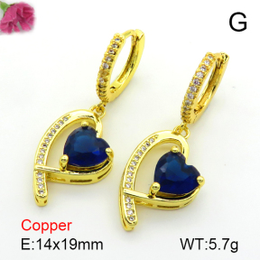 Fashion Copper Earrings  F7E400561bbov-L024