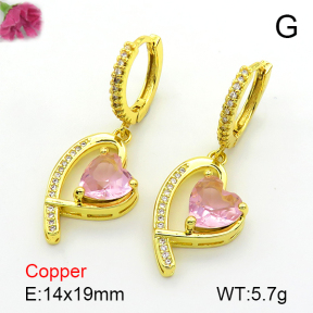Fashion Copper Earrings  F7E400562bbov-L024