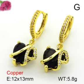 Fashion Copper Earrings  F7E400564bbov-L024
