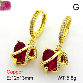 Fashion Copper Earrings  F7E400566bbov-L024