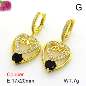 Fashion Copper Earrings  F7E400579bbov-L024