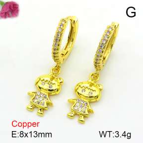 Fashion Copper Earrings  F7E400585vbnb-L024