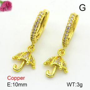 Fashion Copper Earrings  F7E400587vbnb-L024