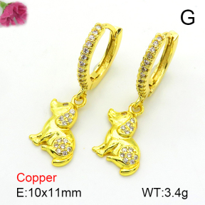 Fashion Copper Earrings  F7E400592vbnb-L024